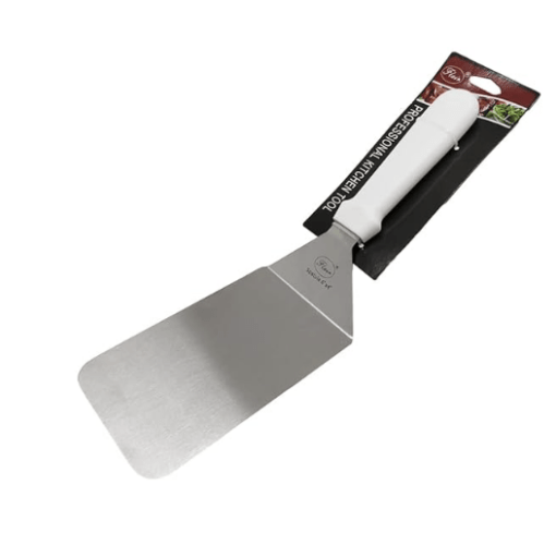 Flair Heavy Duty Stainless Steel Cake Server Lifter Turner Making Pancake/Fish/Eggs/Burgers/Omelet/Pastry/Pie Server Cake Spatula/Pizza Lifter Steel Shovel, Food Serving Offset Spatula - 6X4 Inch - Image 3